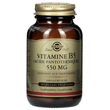 Vitamine B5 (Acide Pantothénique)