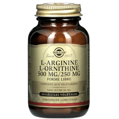 L-Arginine L-Ornithine 500 mg/250 mg
