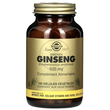 Ginseng sibérien 520 mg