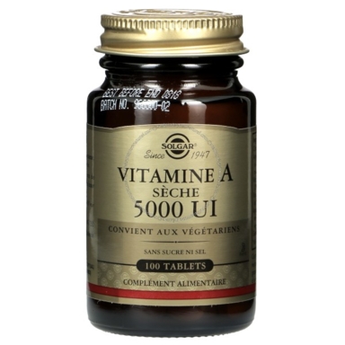 Vitamine A sèche 5000 UI