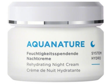 Crème de nuit hydratante Aquanature