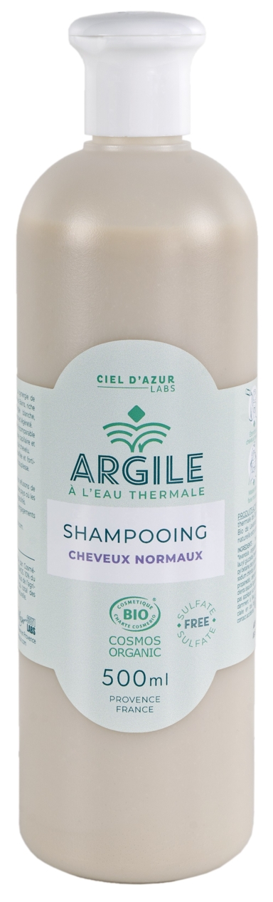 Shampoing argile lavande cheveux normaux Bio