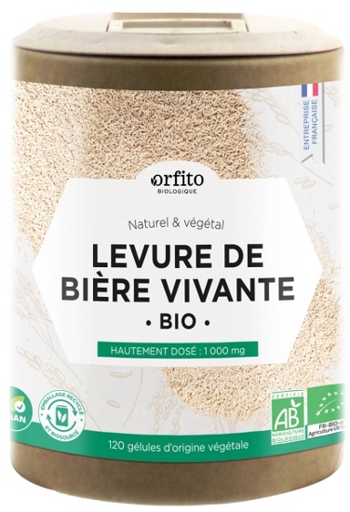 Levure de bière Vivante Bio 1000mg