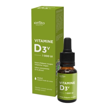 Vitamine D3 1000 UI vegan