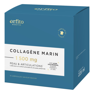 Collagène marin 1500 mg + acide hyaluronique