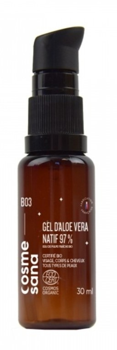 Gel d'Aloe Vera Natif 97% Bio