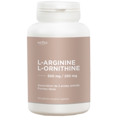 L-arginine L-ornithine 500 mg / 250 mg