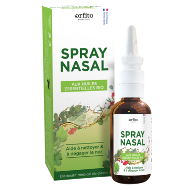 Spray nasal aux huiles essentielles Bio
