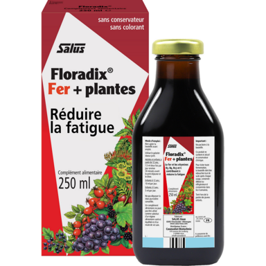 Floradix Fer + Plantes en bouteille
