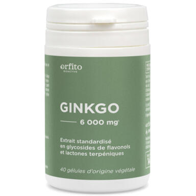 Ginkgo titré 6000 mg