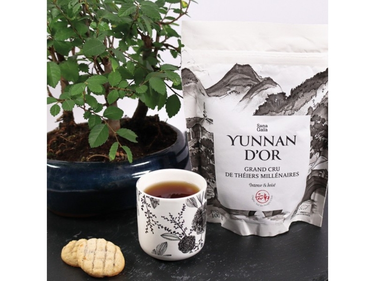 Thé noir Yunnan d'Or Bio