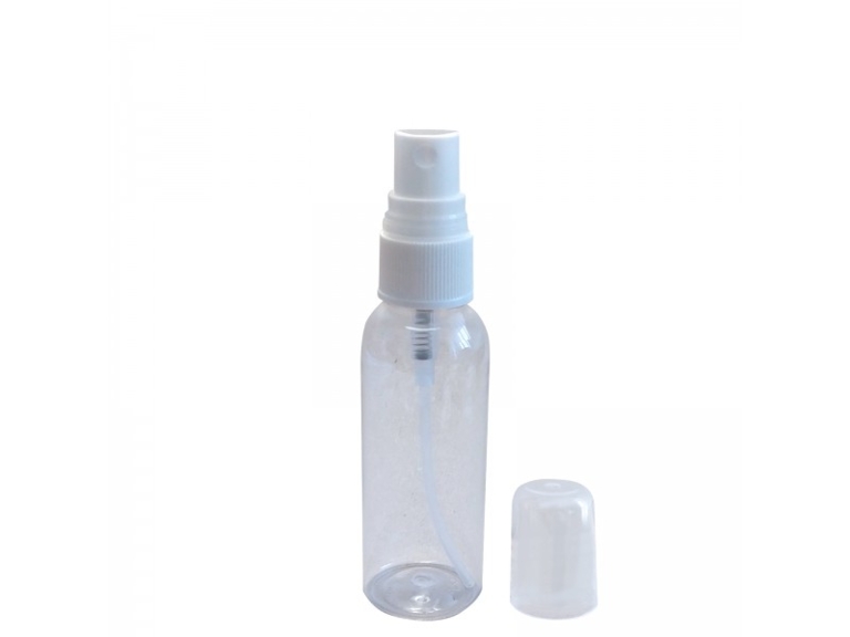 Flacon plastique cristal et pompe spray