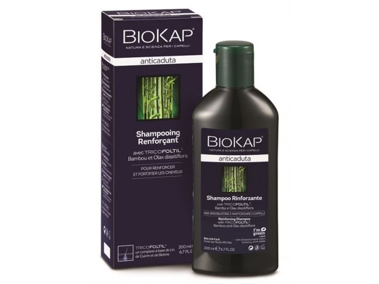 Shampooing renforçant avec tricofoltil antichute
