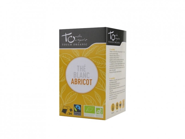 Thé blanc à l'abricot Bio