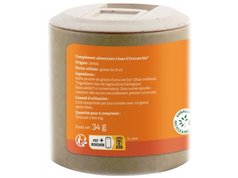 Urucum Bio du Brésil