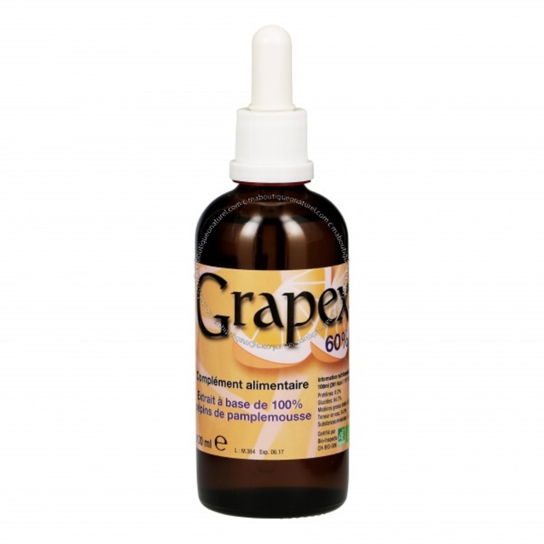 Grapex Bio 60% flacon verre