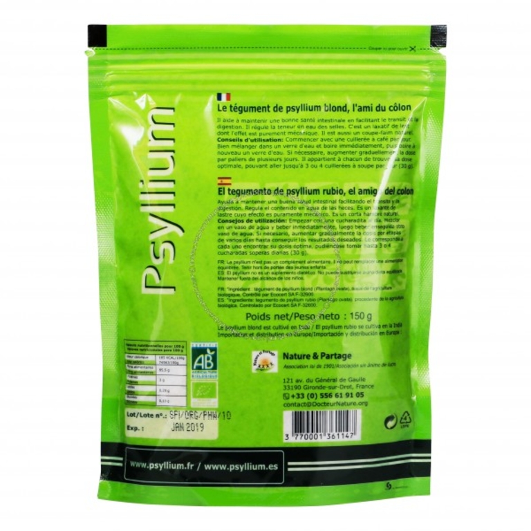 Psyllium blond Bio