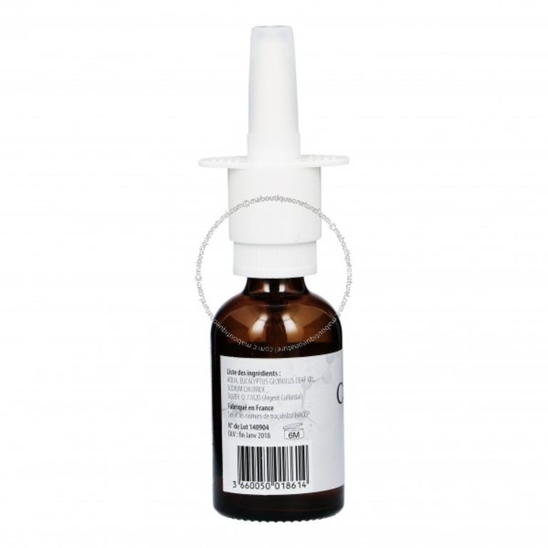 Spray Nasal Argent Colloïdal 20PPM