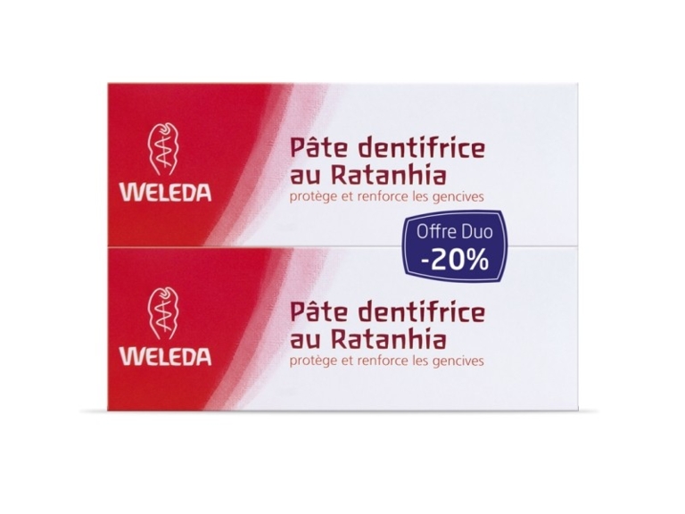 Dentifrice au Ratanhia Duo