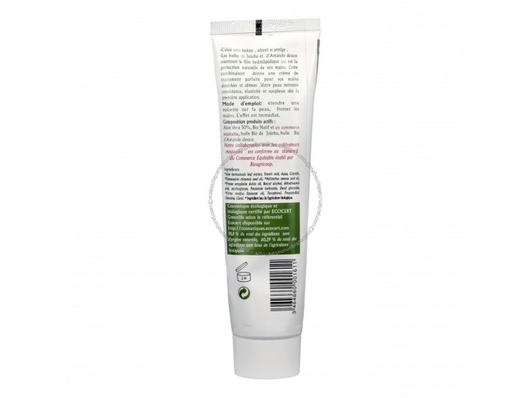 Crème mains à l'Aloe Vera Bio