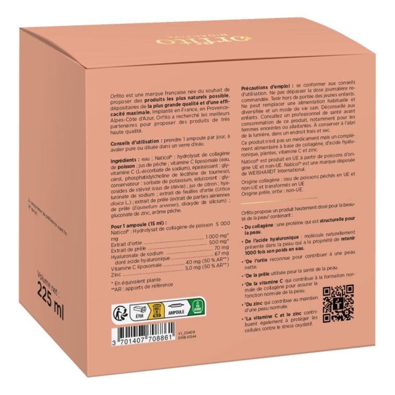 Collagène marin 5000 mg + acide hyaluronique