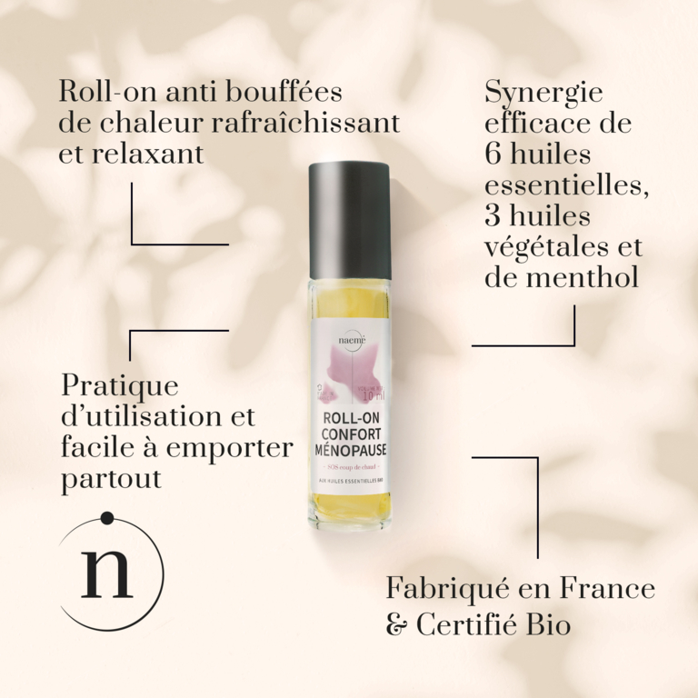 Roll-on Ménopause SOS bouffées de chaleur Bio