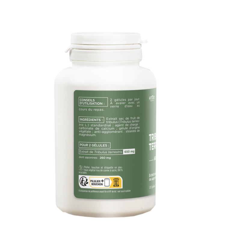 Tribulus terrestris titré 650 mg