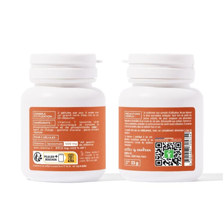 Vitamine C liposomale 500 mg
