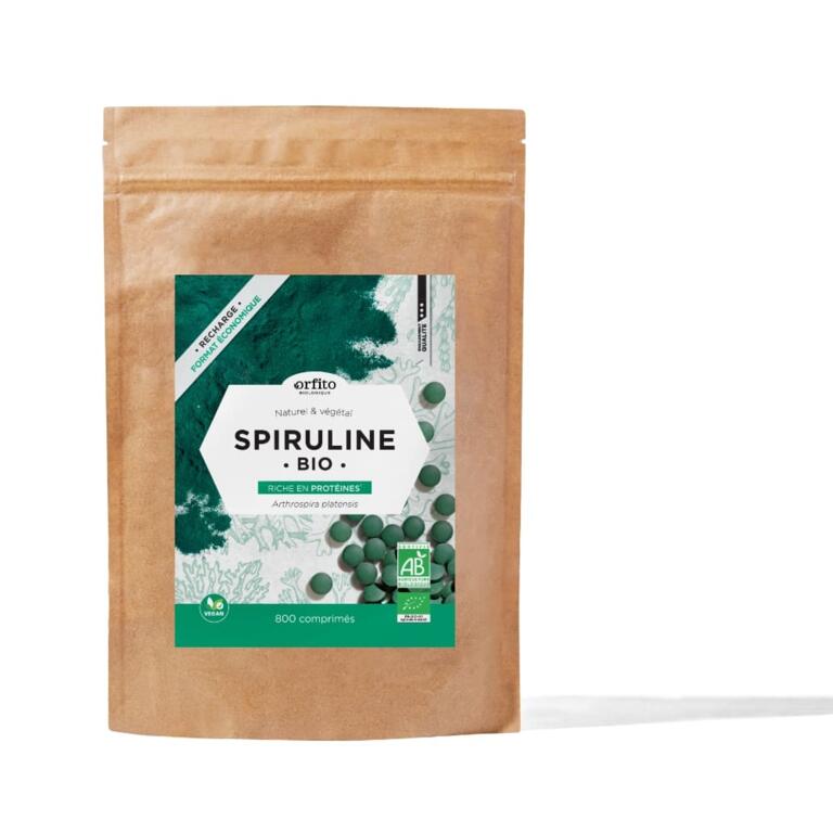 Spiruline Bio 500 mg
