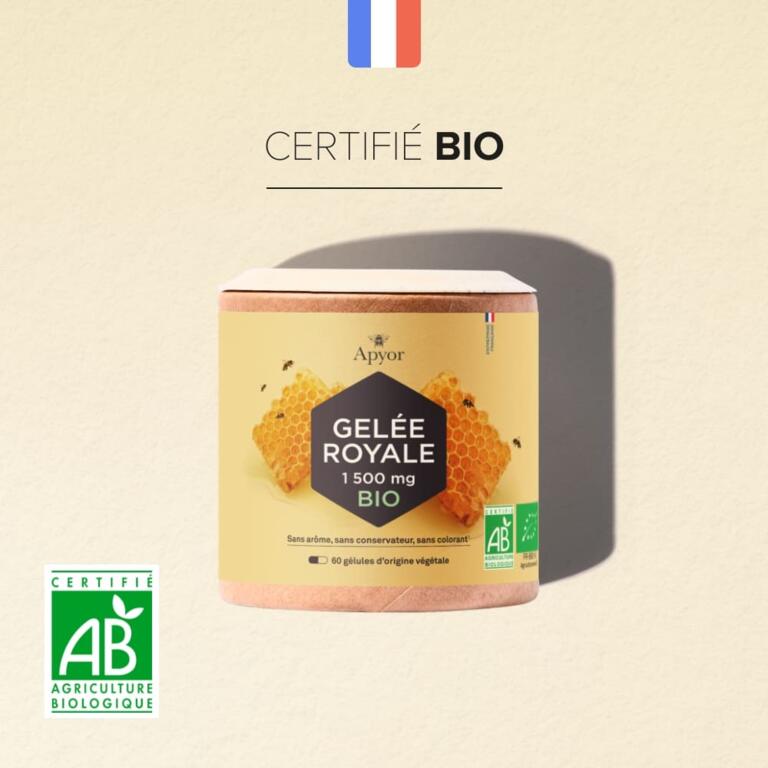 Gelée royale 1500 mg Bio
