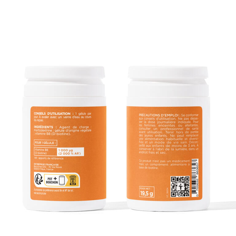 Vitamine B8 (Biotine) 1000 µg