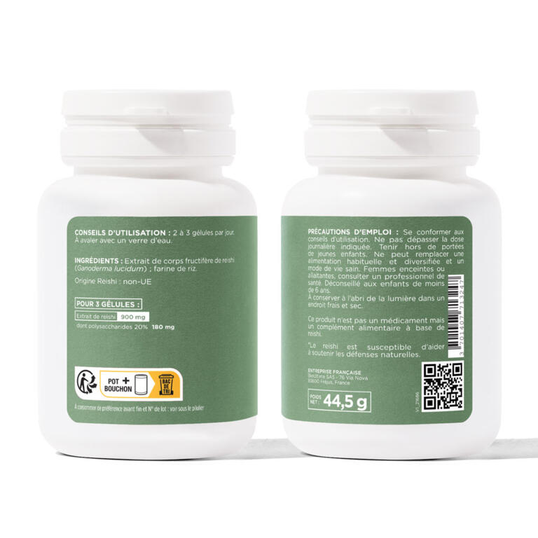 Reishi titré 900mg