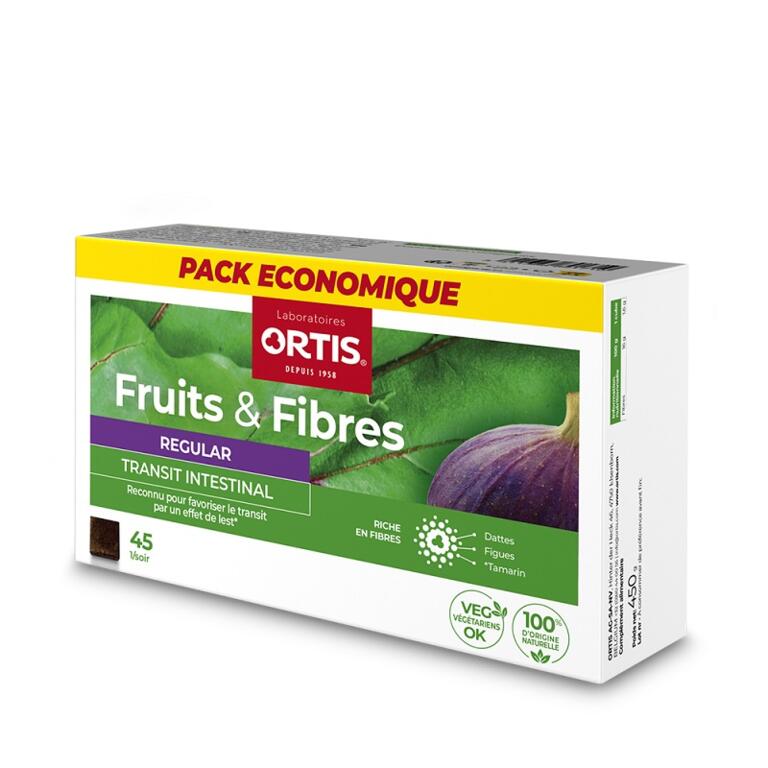 Fruits & Fibres Regular en cubes pack Economique