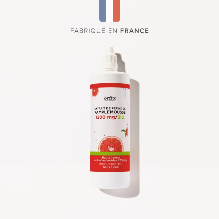 Extrait Pépin de Pamplemousse (EPP) 1200 Bio liquide