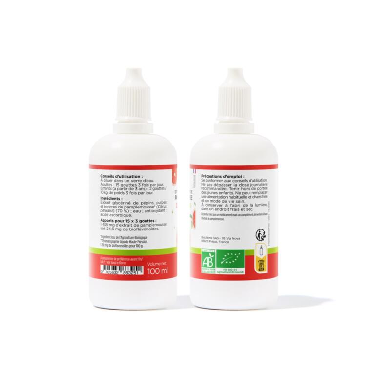 Extrait Pépin de Pamplemousse (EPP) 1200 Bio liquide