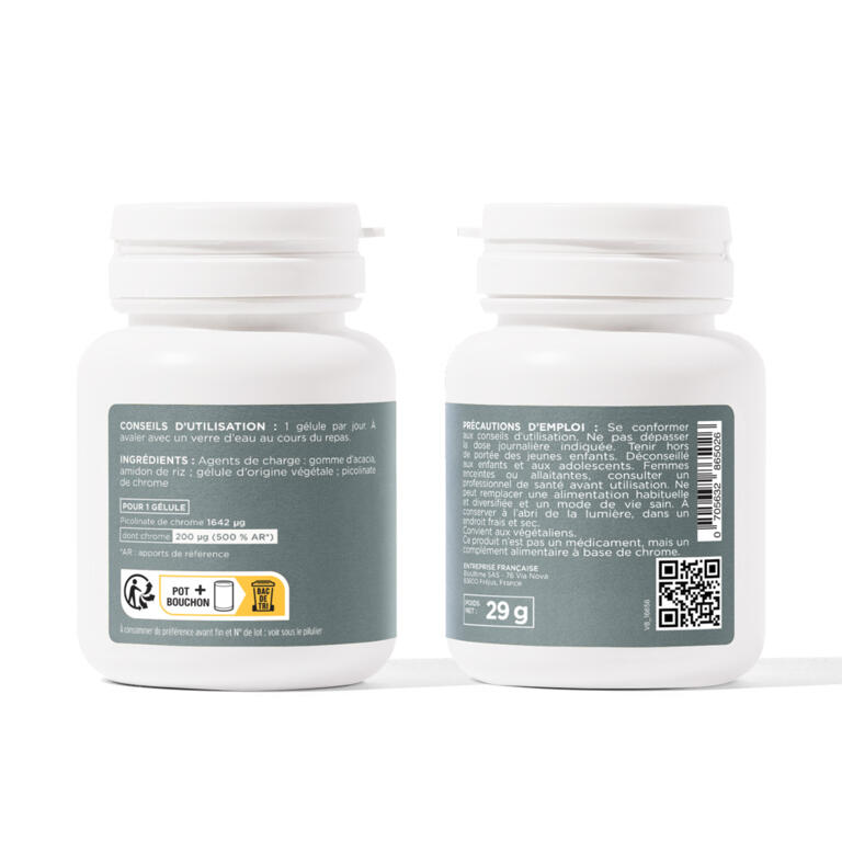 Chrome picolinate 200 µg