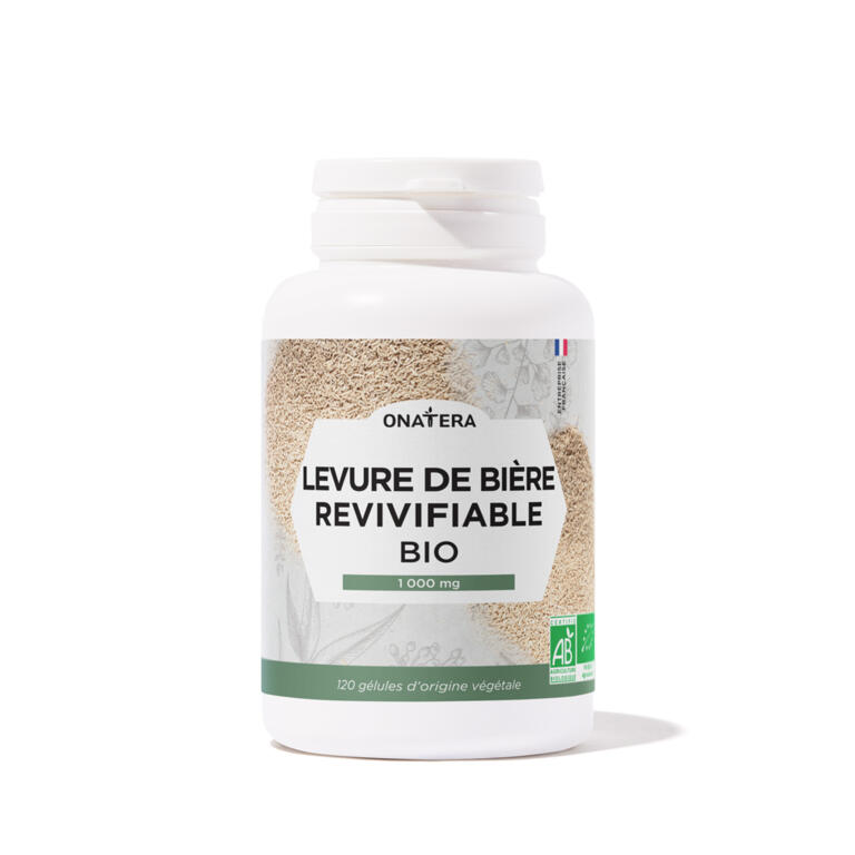 Levure de bière Vivante Bio 1000mg