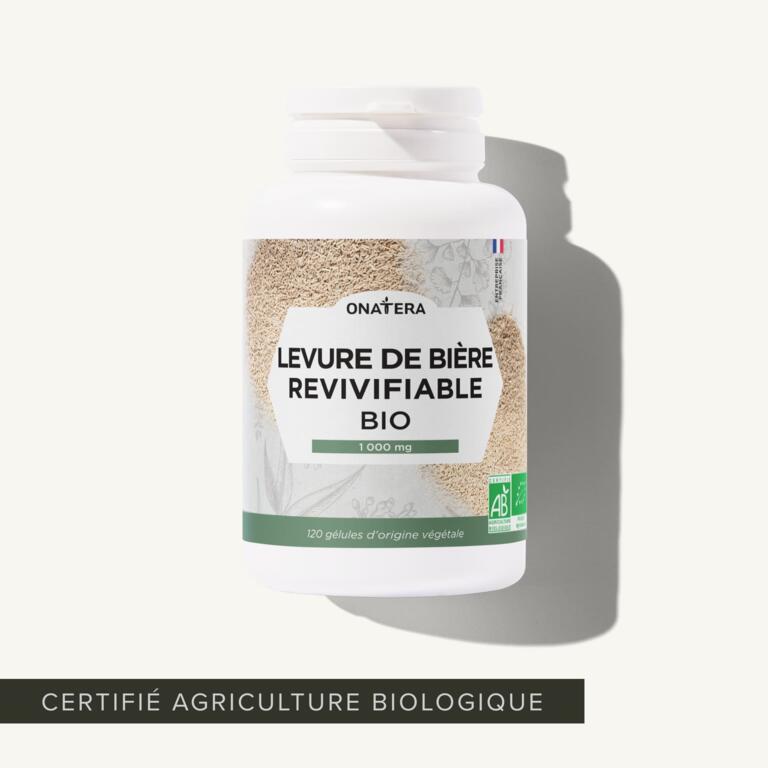 Levure de bière Vivante Bio 1000mg