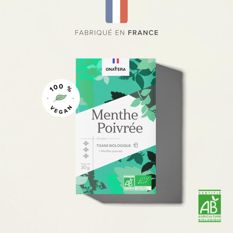 Tisane Menthe Poivrée Bio