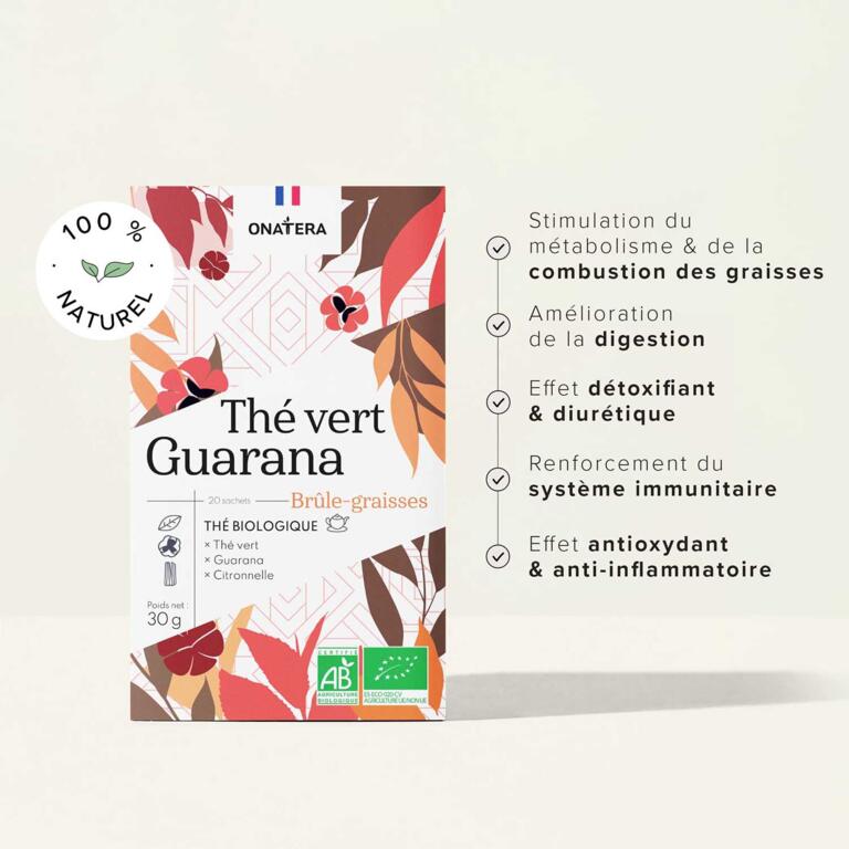 Thé vert Guarana Bio