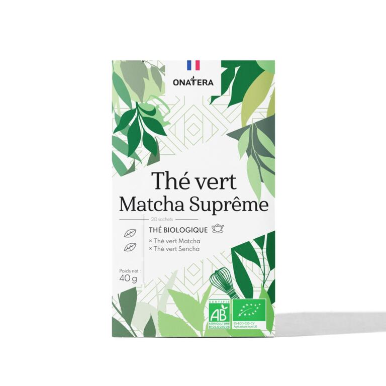 Thé vert Matcha Suprême Bio