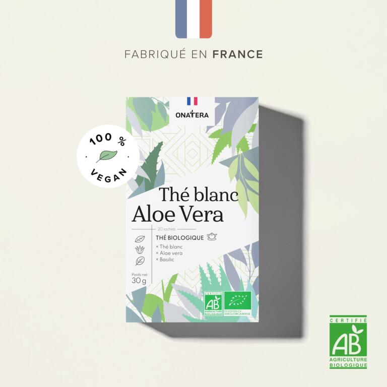 Thé blanc Aloe Vera Bio