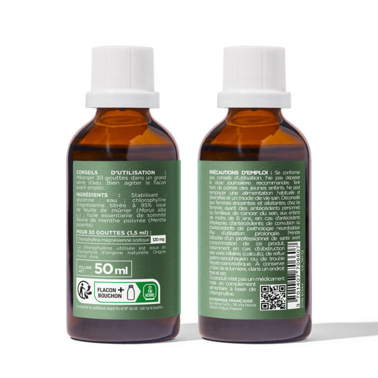 Chlorophylle liquide 120 mg