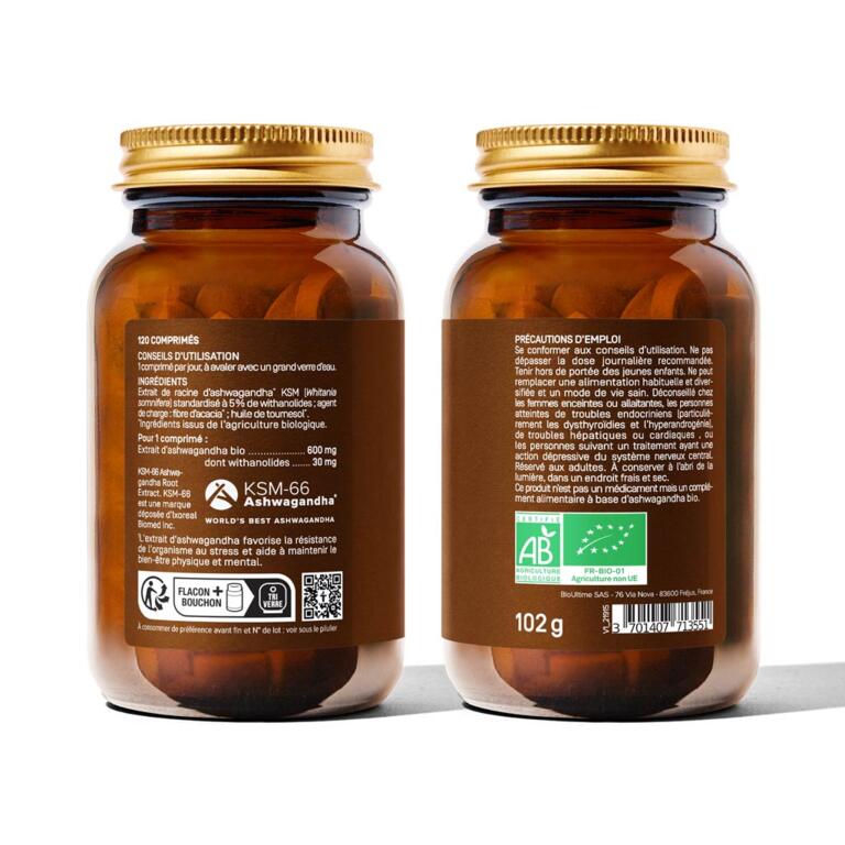 Ashwagandha KSM-66® bio 600 mg