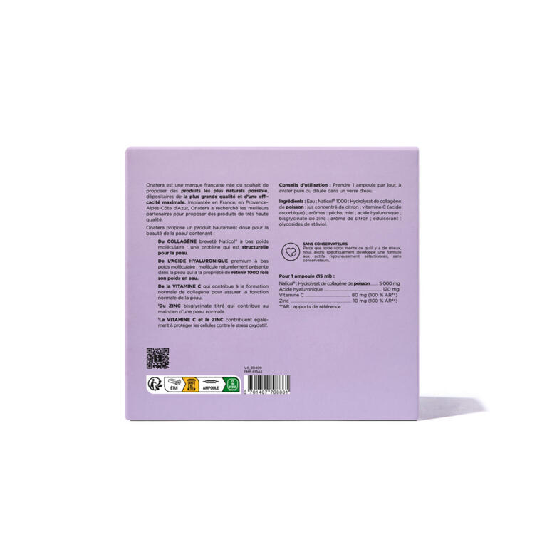 Collagène marin 5000 mg + acide hyaluronique
