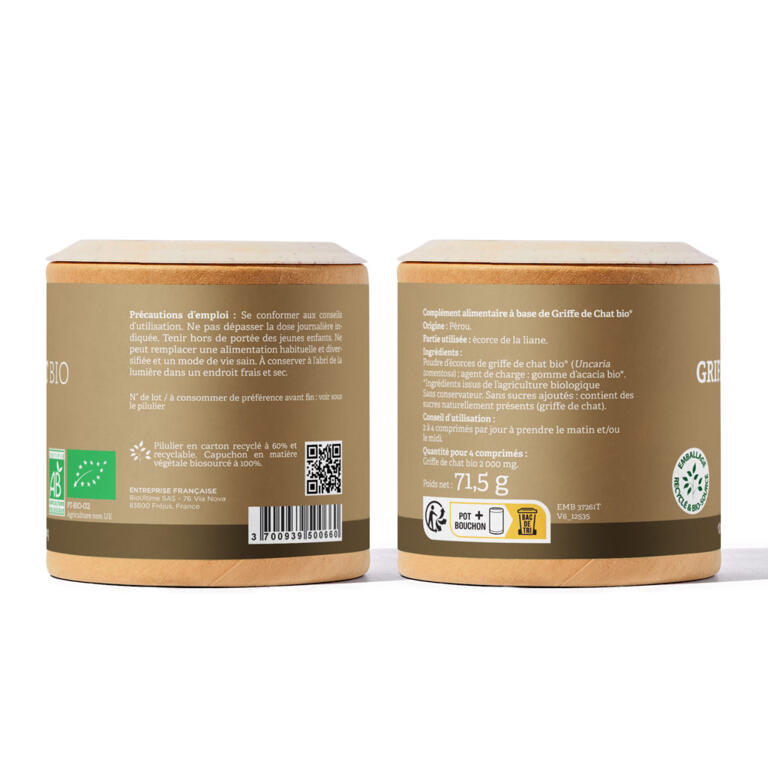 Griffe de chat Bio d'Amazonie