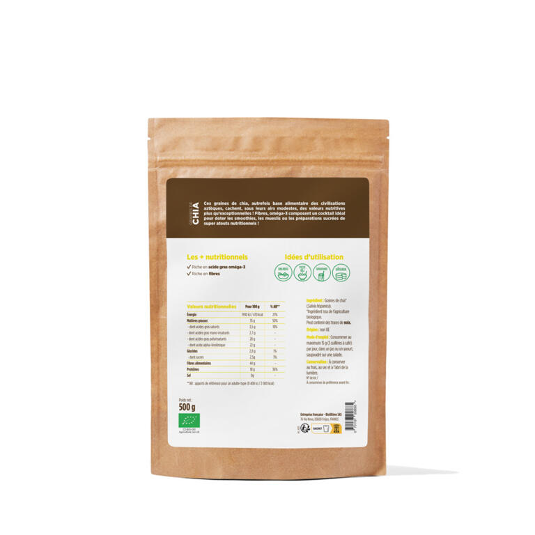 Graines de chia Bio