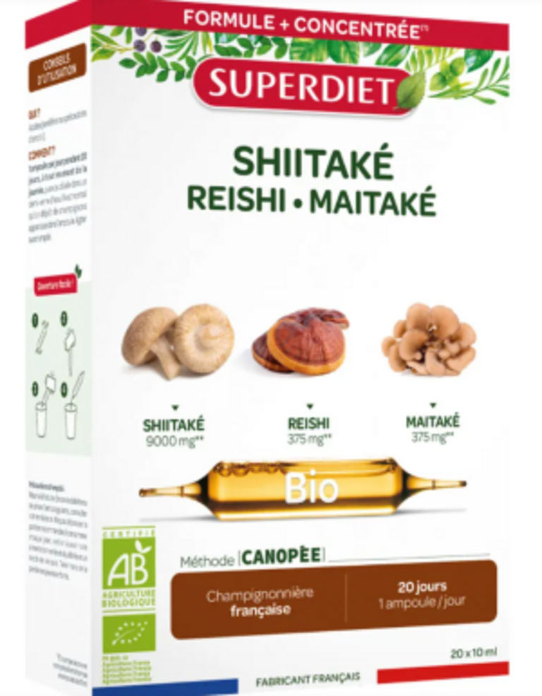 Shiitake Reishi Maitake Bio