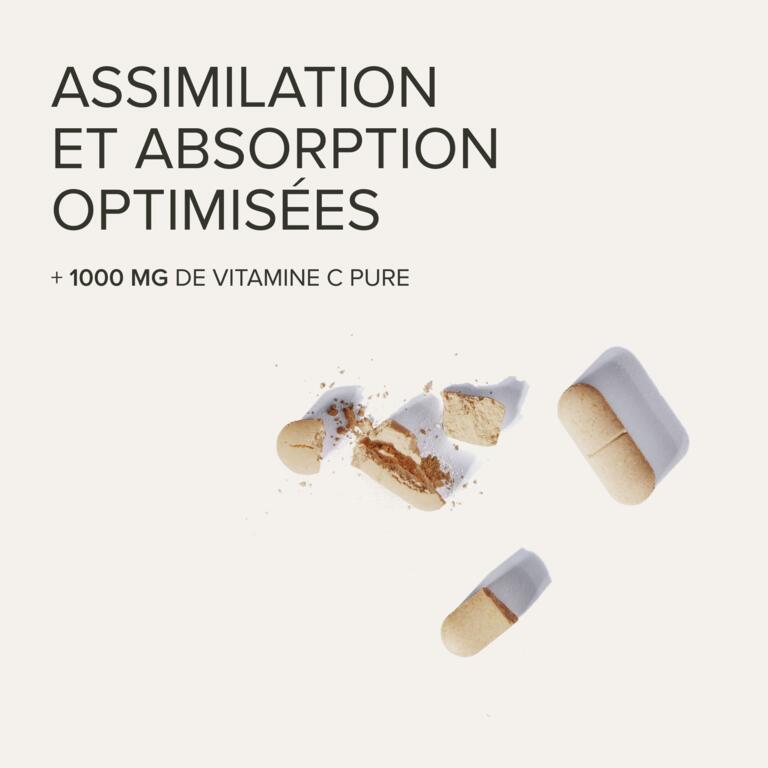 Vitamine C 1000 mg avec bioflavonoïdes