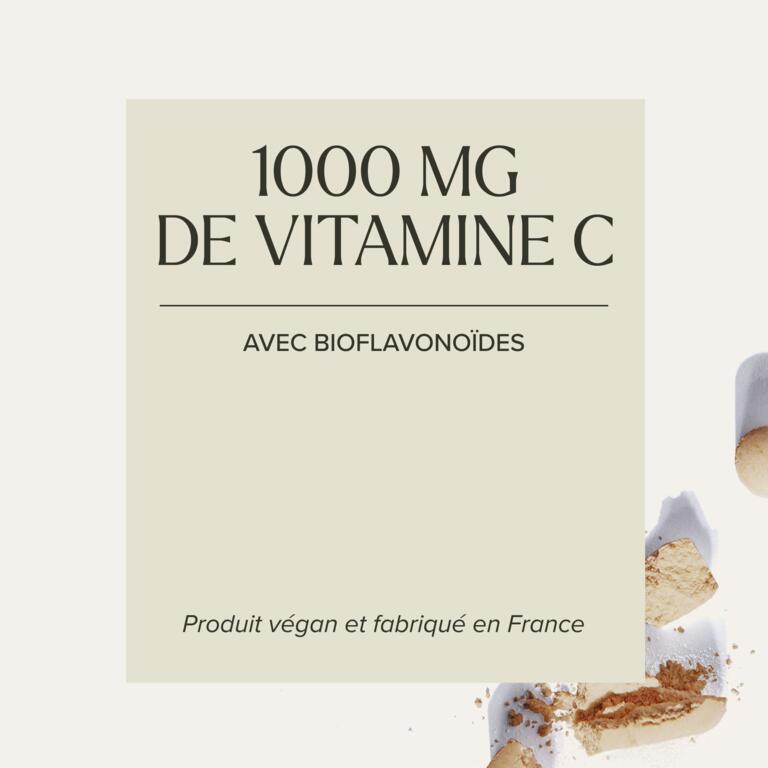 Vitamine C 1000 mg avec bioflavonoïdes